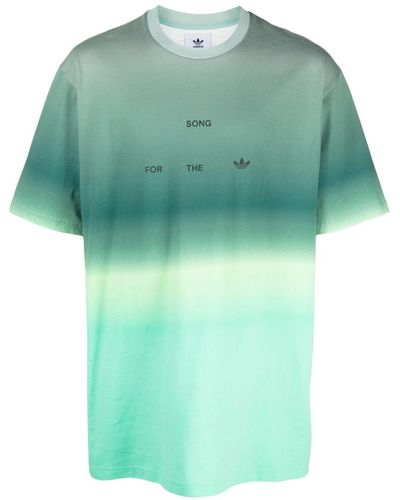 adidas X SFTM T-Shirt mit Farbverlauf-Optik - Grün