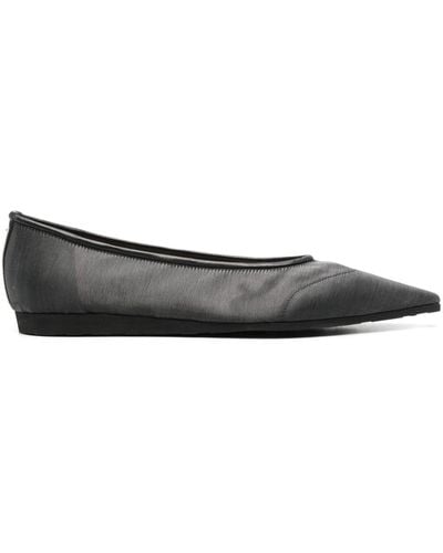 Premiata Mesh-design Ballerina Shoes - Black