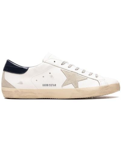 Golden Goose "super-star Classic ""white/black"" Sneakers" - Wit