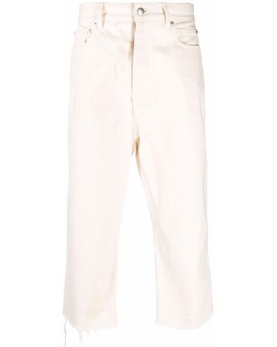 White Rick Owens Jeans for Men | Lyst
