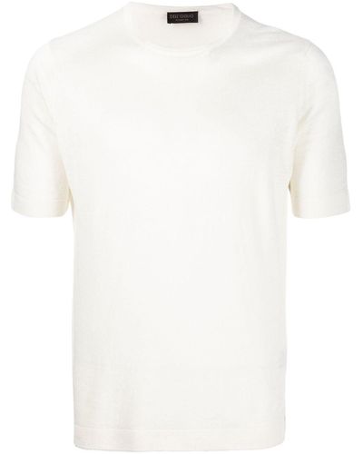 Dell'Oglio リネン Tシャツ - ホワイト