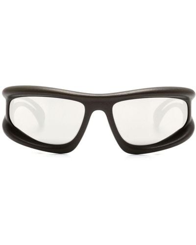 Mykita Marfa Shield-frame Sunglasses - Green