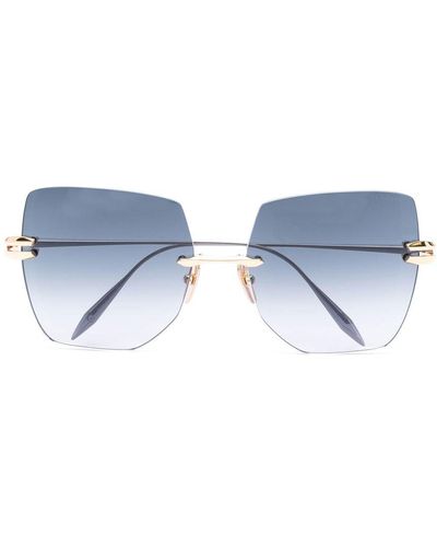 Dita Eyewear Occhiali da sole oversize - Blu