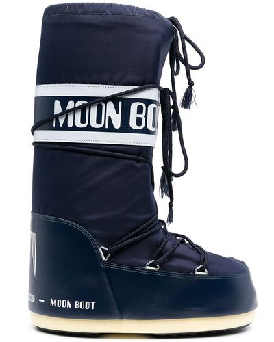 Moon Boot Glance ブーツ - ブルー