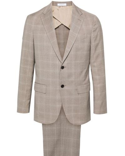 Boglioli Single Breasted Wool Suit - Grey