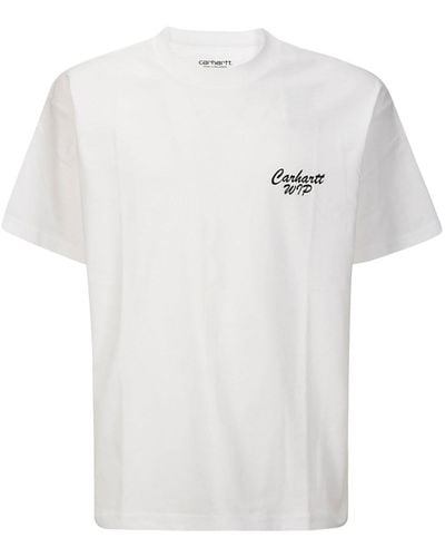 Carhartt Friendship Crew-neck T-shirt - White