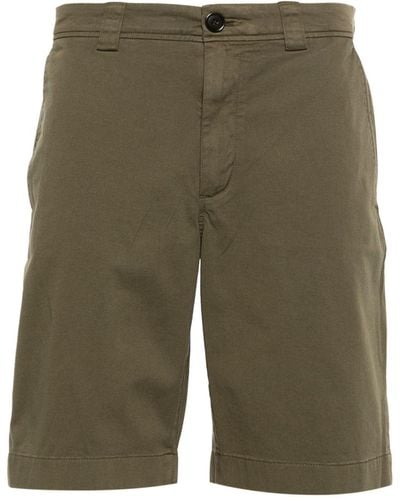 Woolrich Garment-dyed Bermuda Shorts - Groen