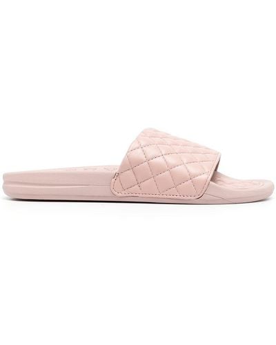 Athletic Propulsion Labs Lusso Quilted Slides - Pink