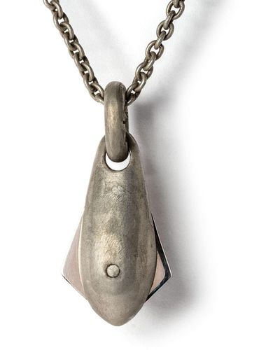 Parts Of 4 Chrysalis Pendant Necklace - Grey