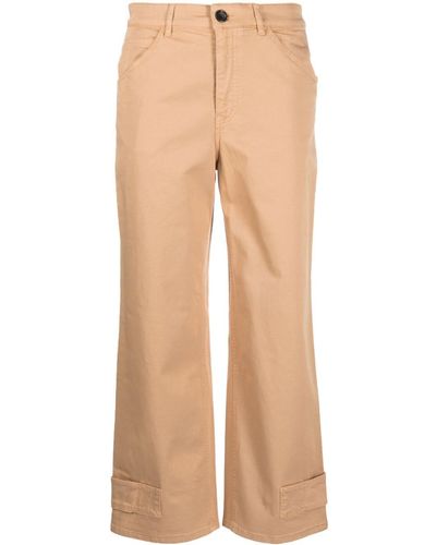 Paul Smith Organic Cotton Trousers - Natural
