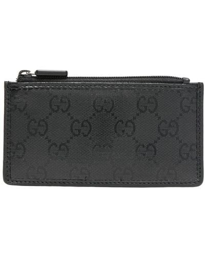 Gucci Tarjetero GG Crystal - Negro