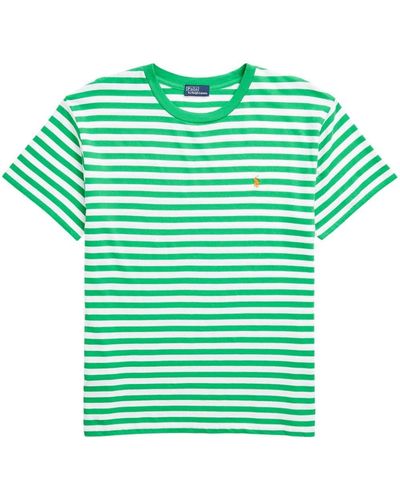 Polo Ralph Lauren ストライプ Tシャツ - グリーン