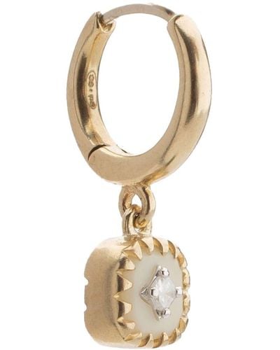Pascale Monvoisin 9kt Gold Pierrot Diamond Earring - Metallic