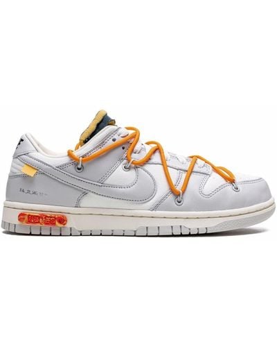 NIKE X OFF-WHITE Dunk Low "lot 44" Trainers - Grey