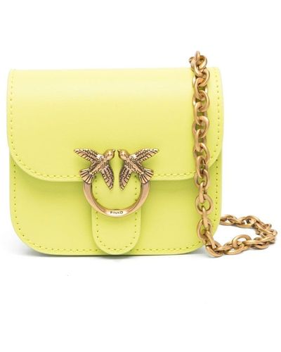 Pinko Mini Love Handtasche - Gelb