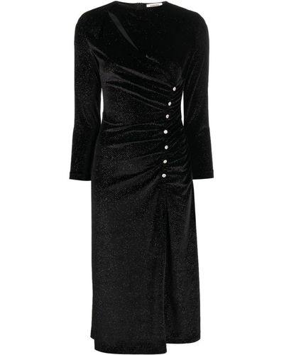 Sandro Abito midi con dettaglio cut-out - Nero