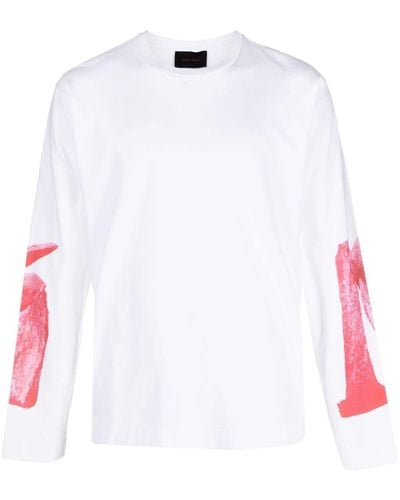 Simone Rocha T-shirt Project a maniche lunghe - Bianco
