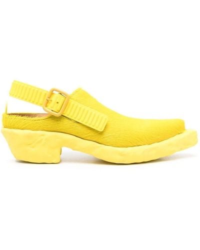 Camper Venga Backless Western-style Boots - Yellow