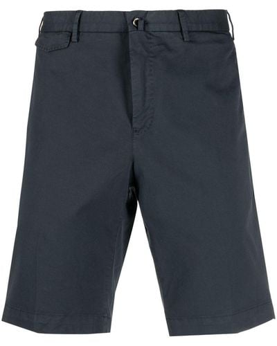 PT Torino Knee-length Chino Shorts - Blue