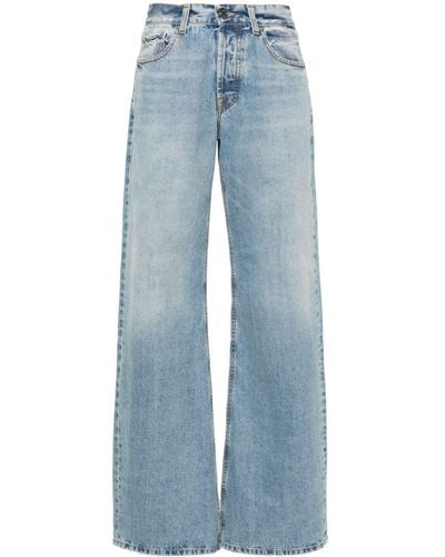 ARMARIUM Jeans mit weitem Bein - Blau
