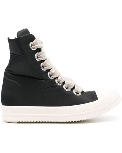 Rick Owens Padded Lace-up Trainers - Black