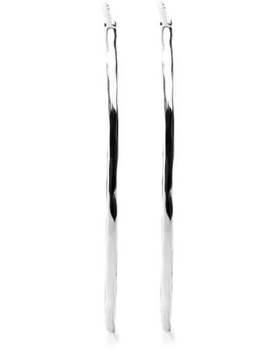 Ippolita Sterling Silver Classico Medium Hoop Earrings - Metallic