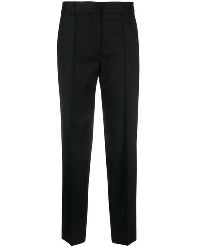 Officine Generale Roxane Cropped Trousers - Black