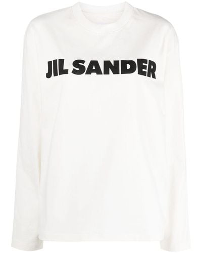 Jil Sander Sweater Met Logoprint - Zwart