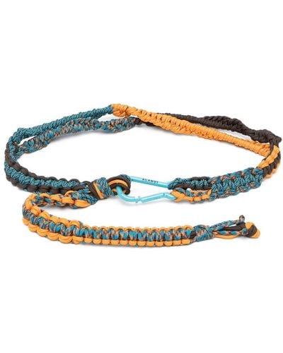 Alanui Braided Rope Belt - Blue