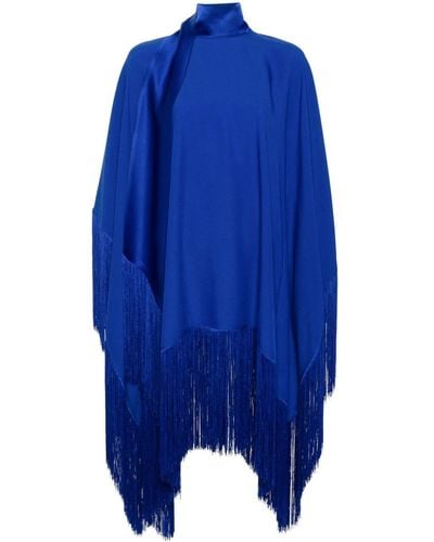 ‎Taller Marmo Kleid mit Fransen - Blau