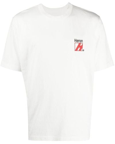 Heron Preston Graphic-print Cotton T-shirt - White