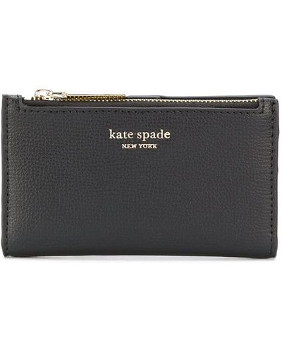 Kate Spade Sylvia 二つ折り財布 - ブラック