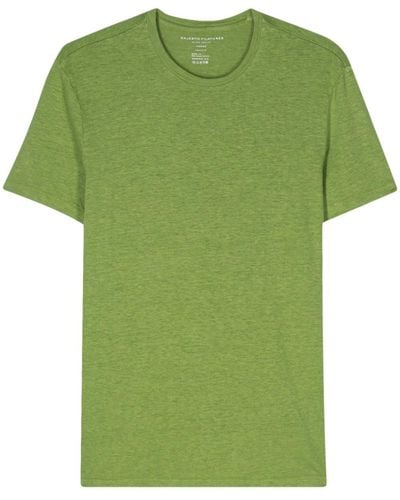 Majestic Filatures T-shirt Deluxe en lin - Vert