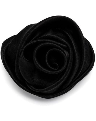 Saint Laurent Broche Rose - Negro