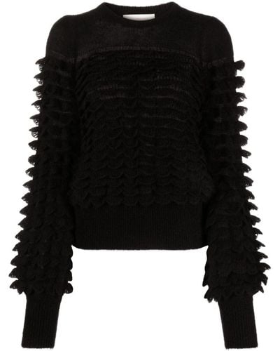 Zimmermann 3d-knitted Sweater - Black