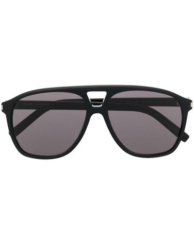 Saint Laurent Klassische Pilotenbrille - Schwarz