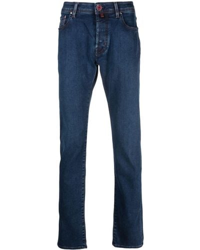 Jacob Cohen Mid-rise Slim Jeans - Blue