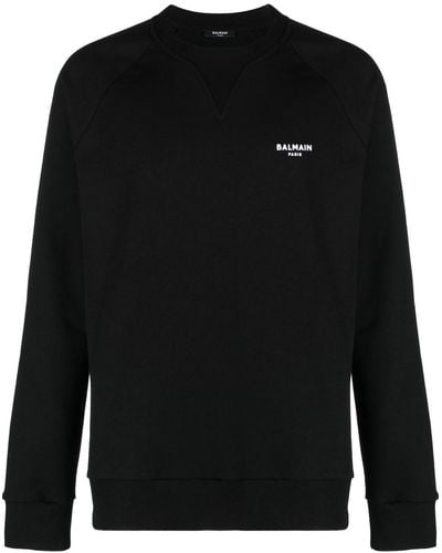 Balmain ロゴ スウェットシャツ - ブラック