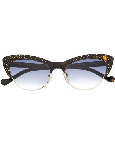 Liu Jo Cat-Eye-Sonnenbrille in Schildpattoptik - Braun
