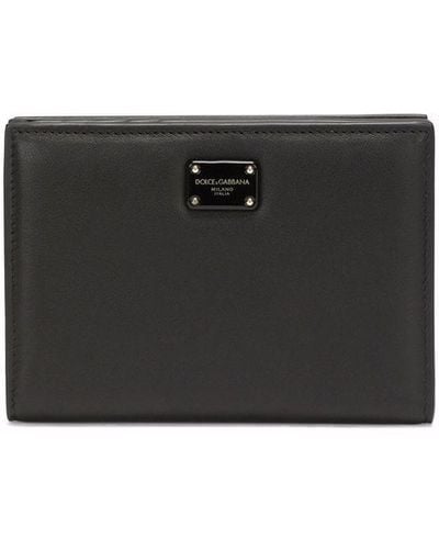 Dolce & Gabbana Wallet With Application - Black