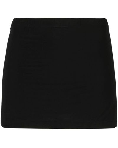 Wardrobe NYC Minifalda a capas - Negro