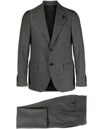 Lardini Special Line Wool-blend Suit - Grey