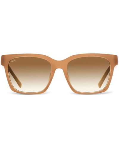 MCM 713 Sa Rectangular Sunglasses - Brown
