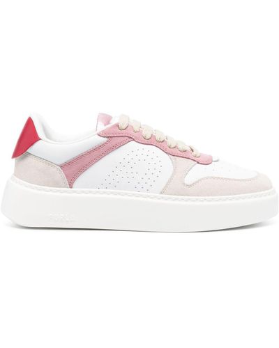 Furla Sneakers Sport con design color-block - Rosa