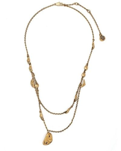 Lemaire Estampe Chain-link Necklace - Metallic