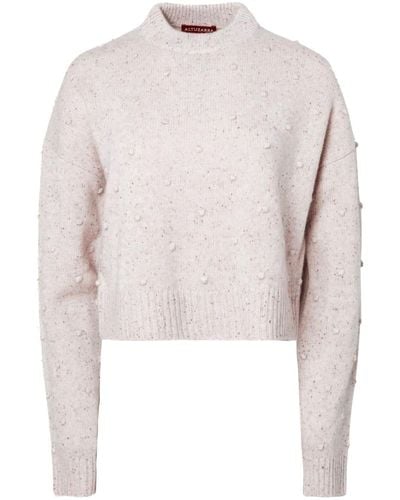 Altuzarra Melville Popcorn-knit Cashmere Sweater - Pink