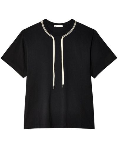 Craig Green Flatlock Cotton T-shirt - Black