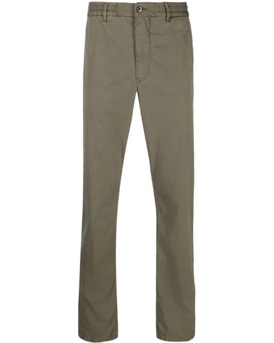Incotex Plain Loose-fit Trousers - Grey