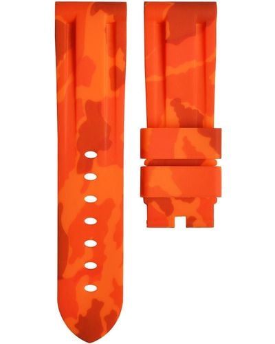 HORUS WATCH STRAPS 24mm Watch Strap - Orange