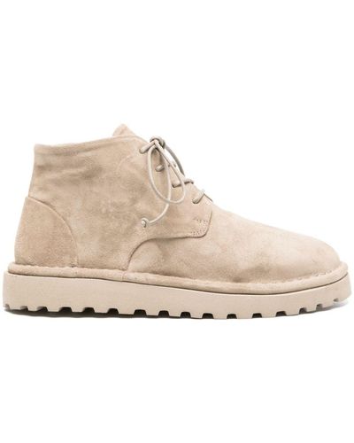 Marsèll Sancrispa Alta Suede Boots - Natural